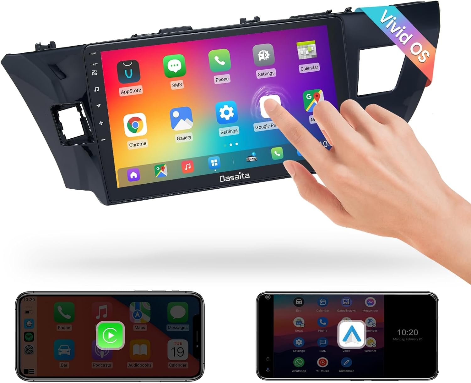Upgrade Your Corolla: Smart Touchscreen Stereo with CarPlay & Android Auto