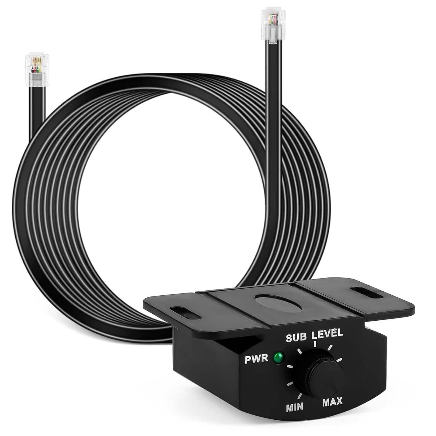 Dash Bass Knob: 16ft Cable for Easy Amp Control