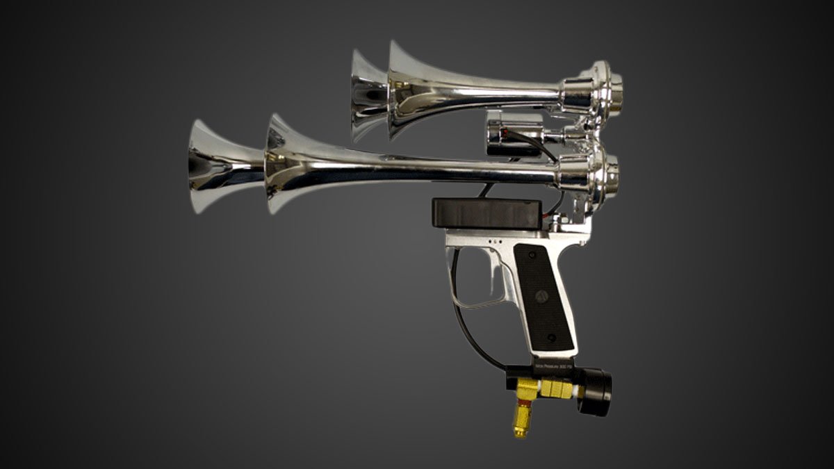 Deaf Leopard Train Horn Gun