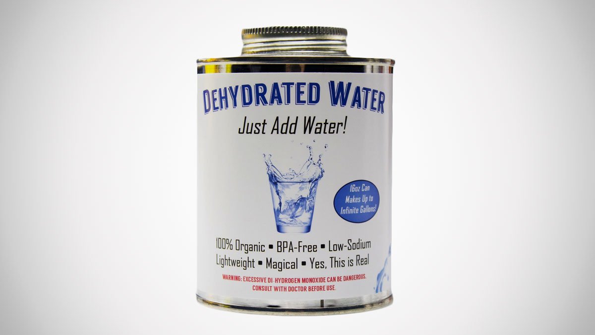 Dehydrated Water