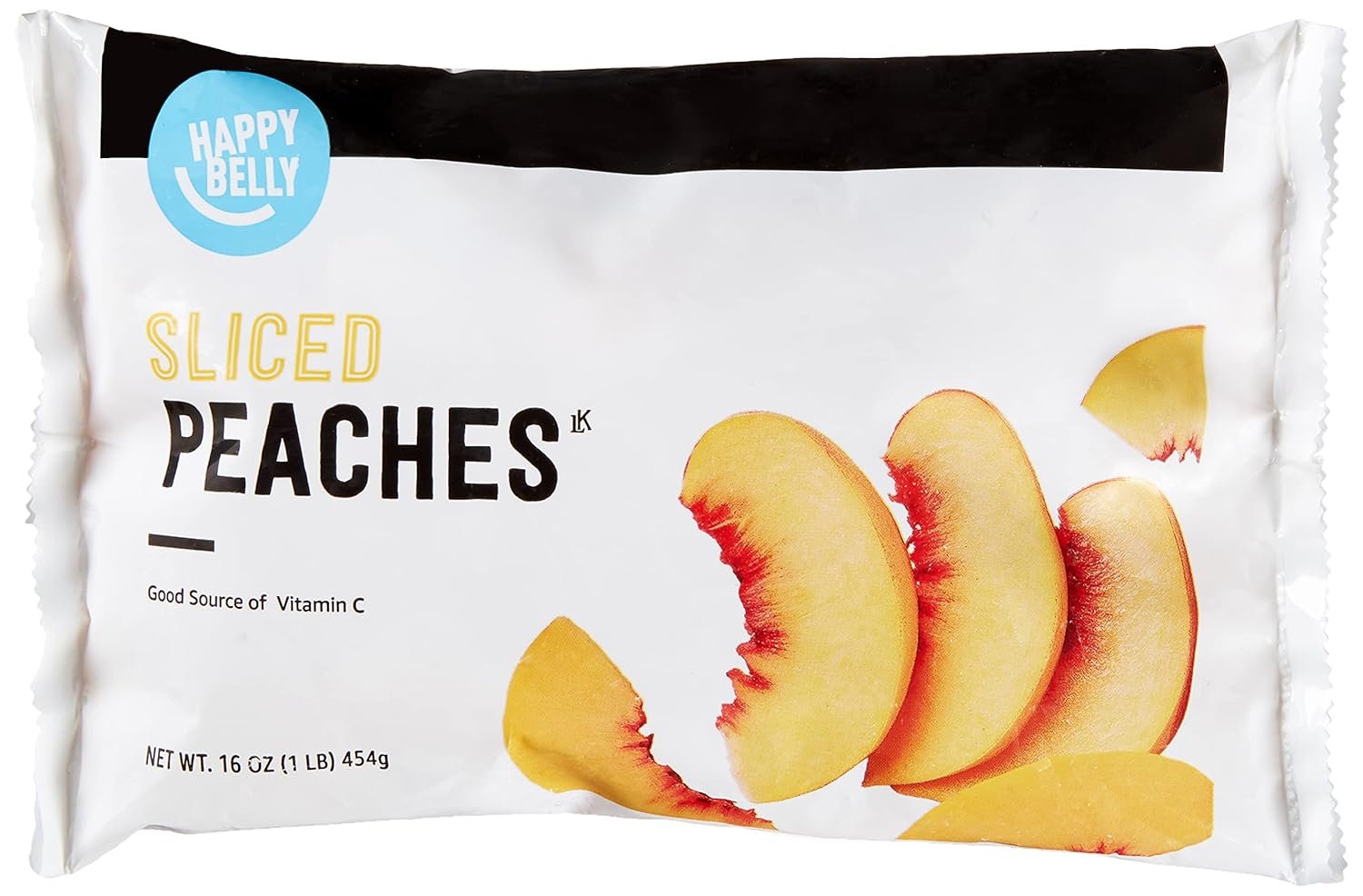 Delicious Frozen Sliced Peaches