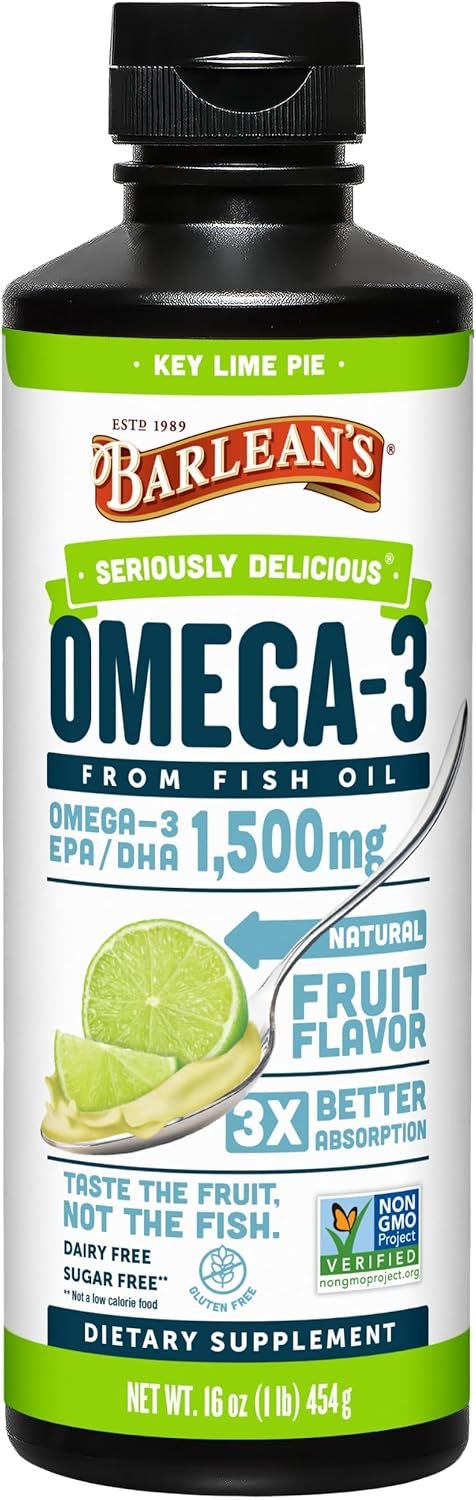 Delicious Key Lime Omega-3: No Fish Burps, Just Health Benefits