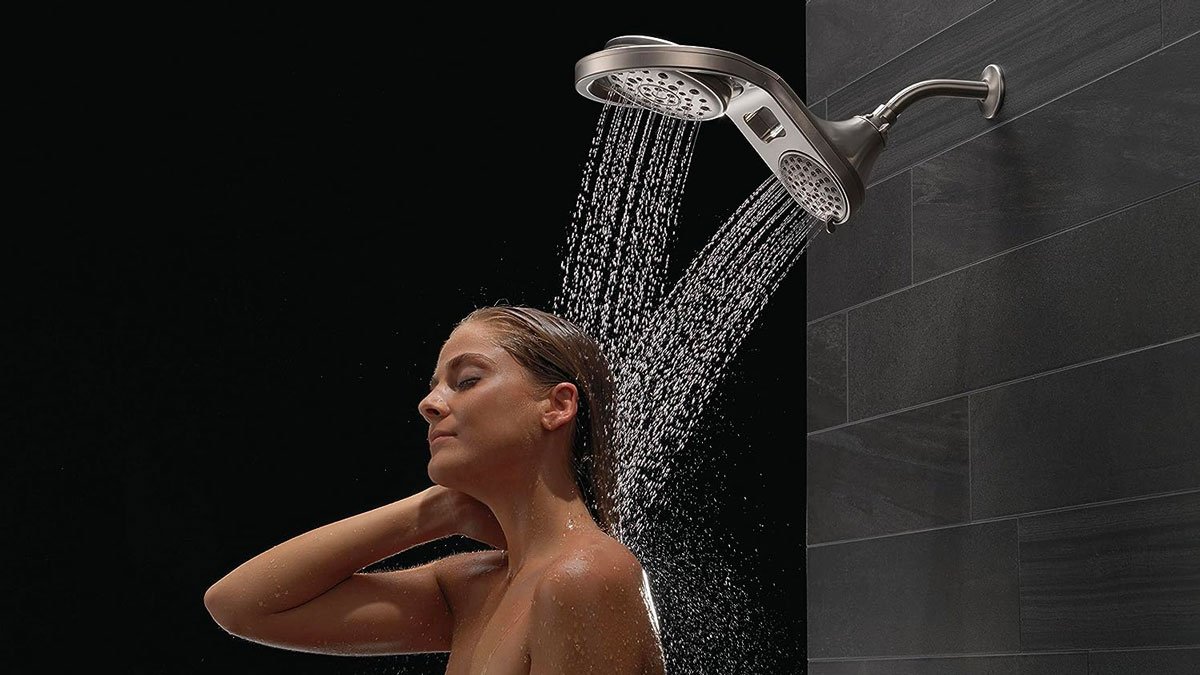 Delta Faucet HydroRain 2-in-1 Shower Head