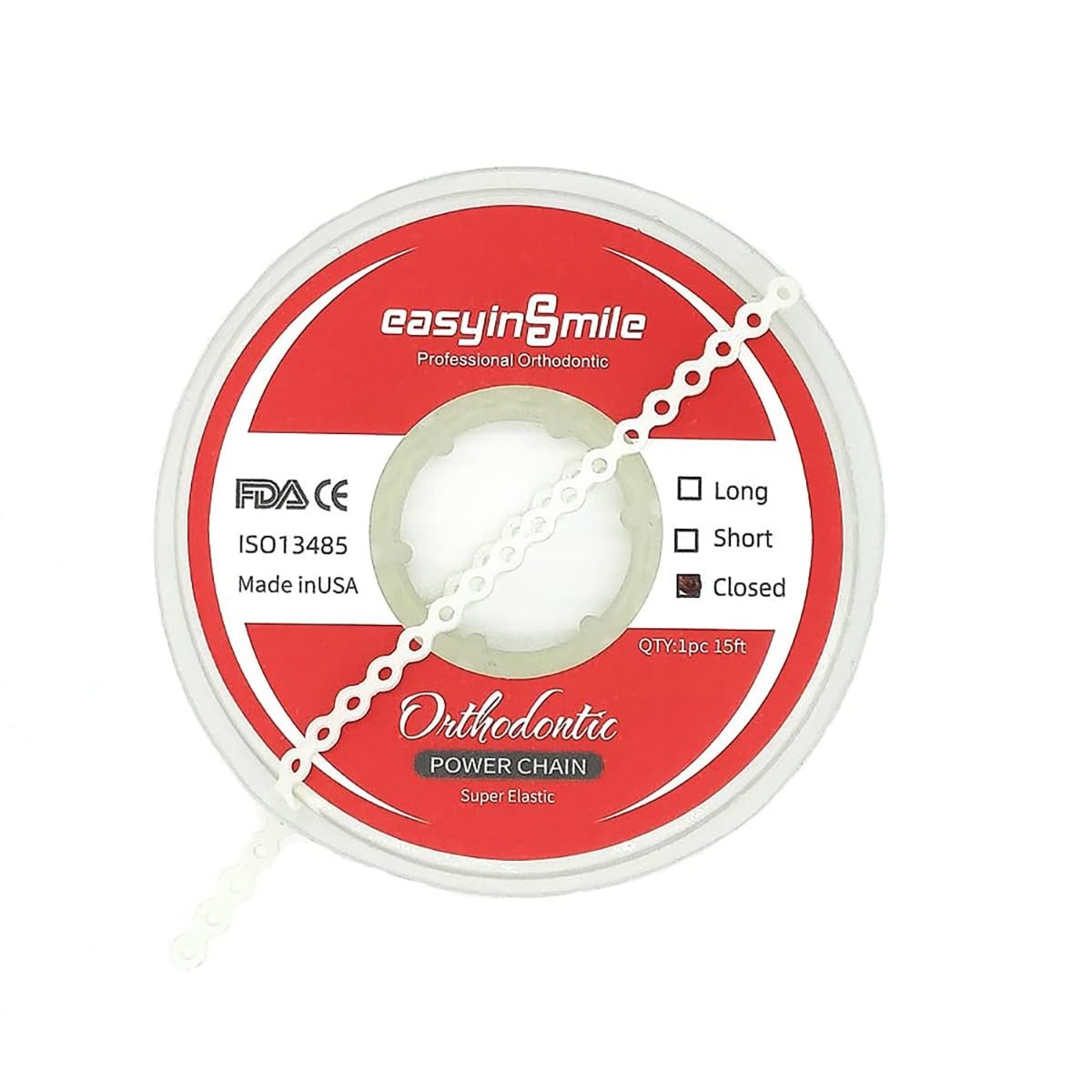 Dental Orthodontic Power Chains for Braces