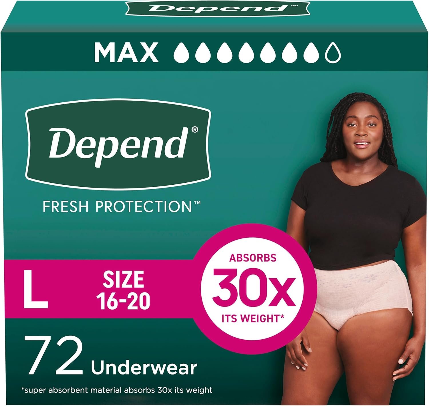 Stay Confident All Day with Depend Fresh Protection Underwear