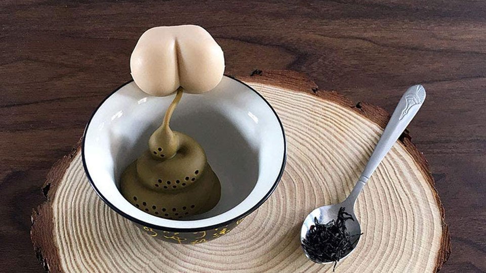 Deuce Dropper Pooping Butt Tea Infuser