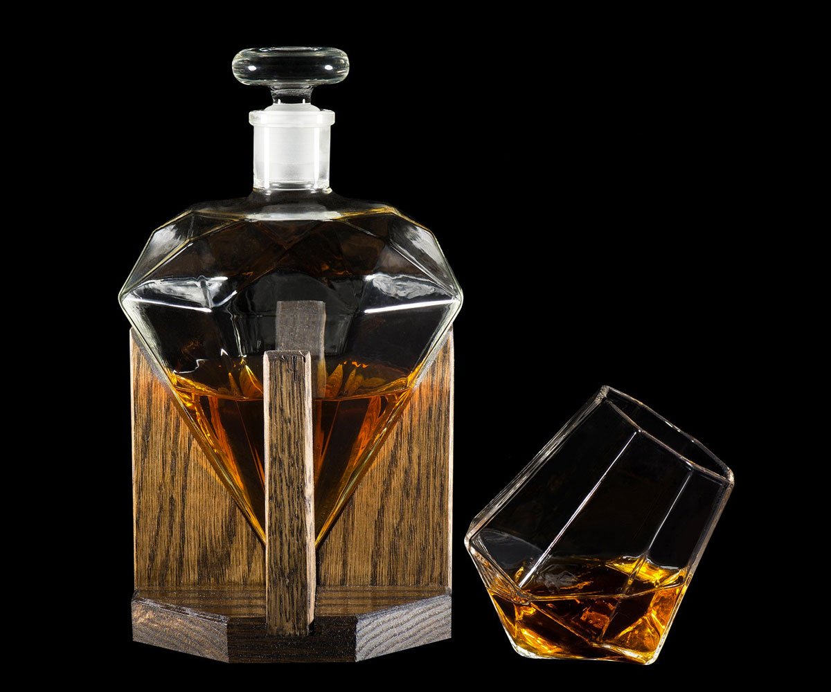 Diamond Whiskey Decanter