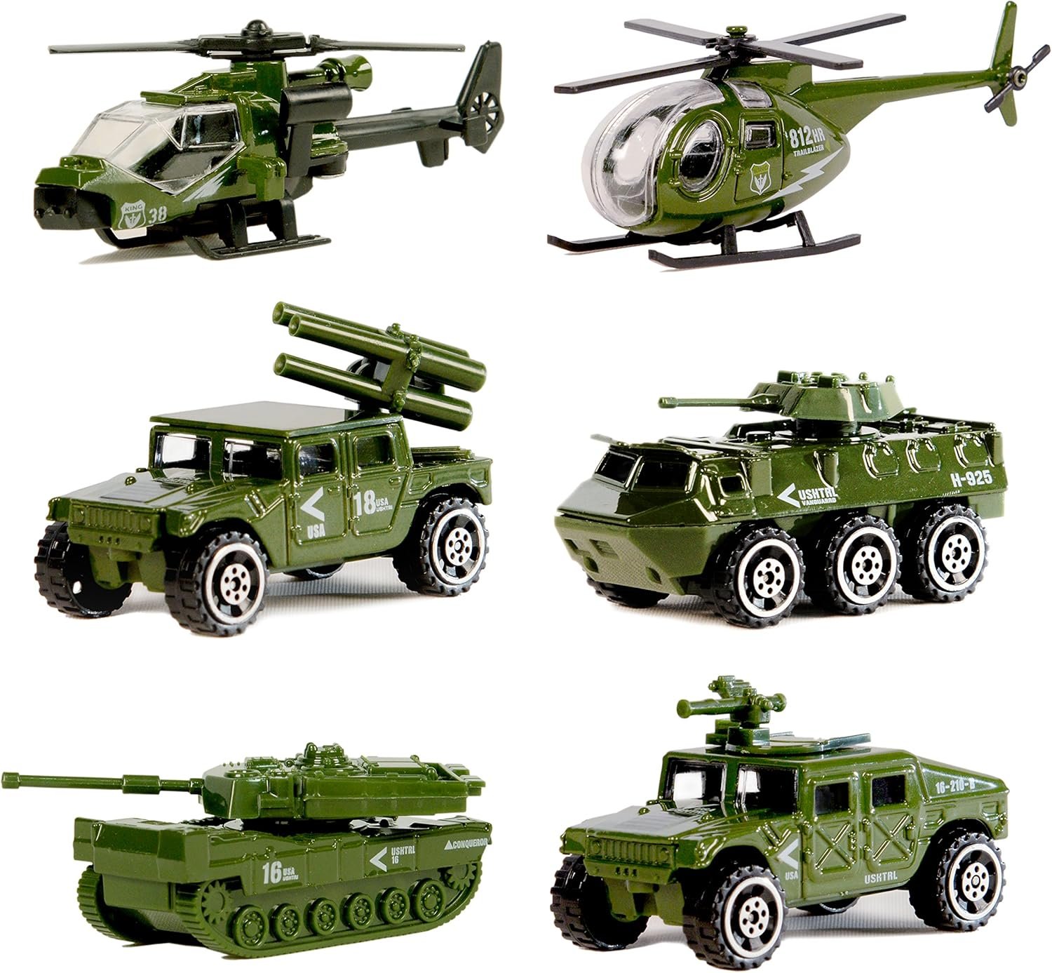 Engaging Die-cast Military Vehicle Playset for Kids