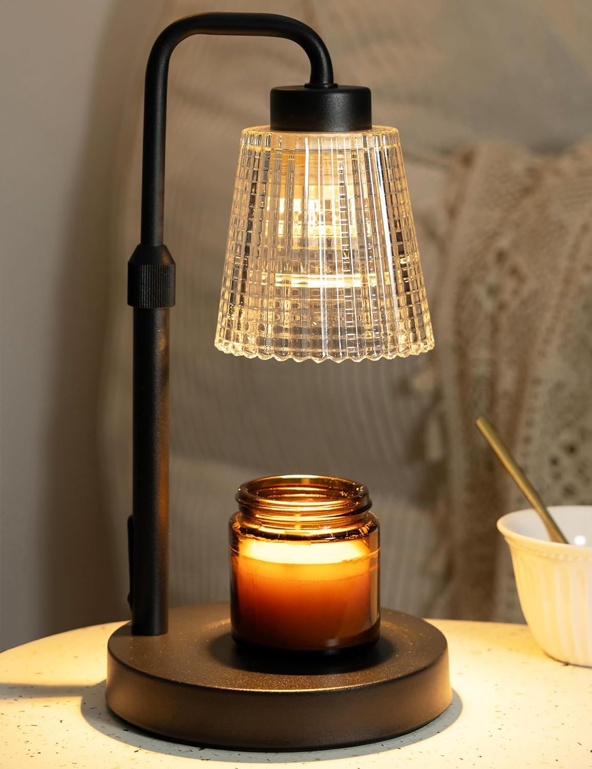 Dimmable Candle Warmer Lamp with Timer