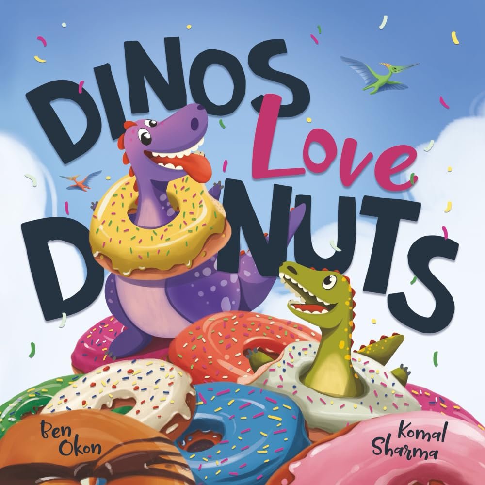 Dinos Love Donuts: Roaring Bedtime Fun!