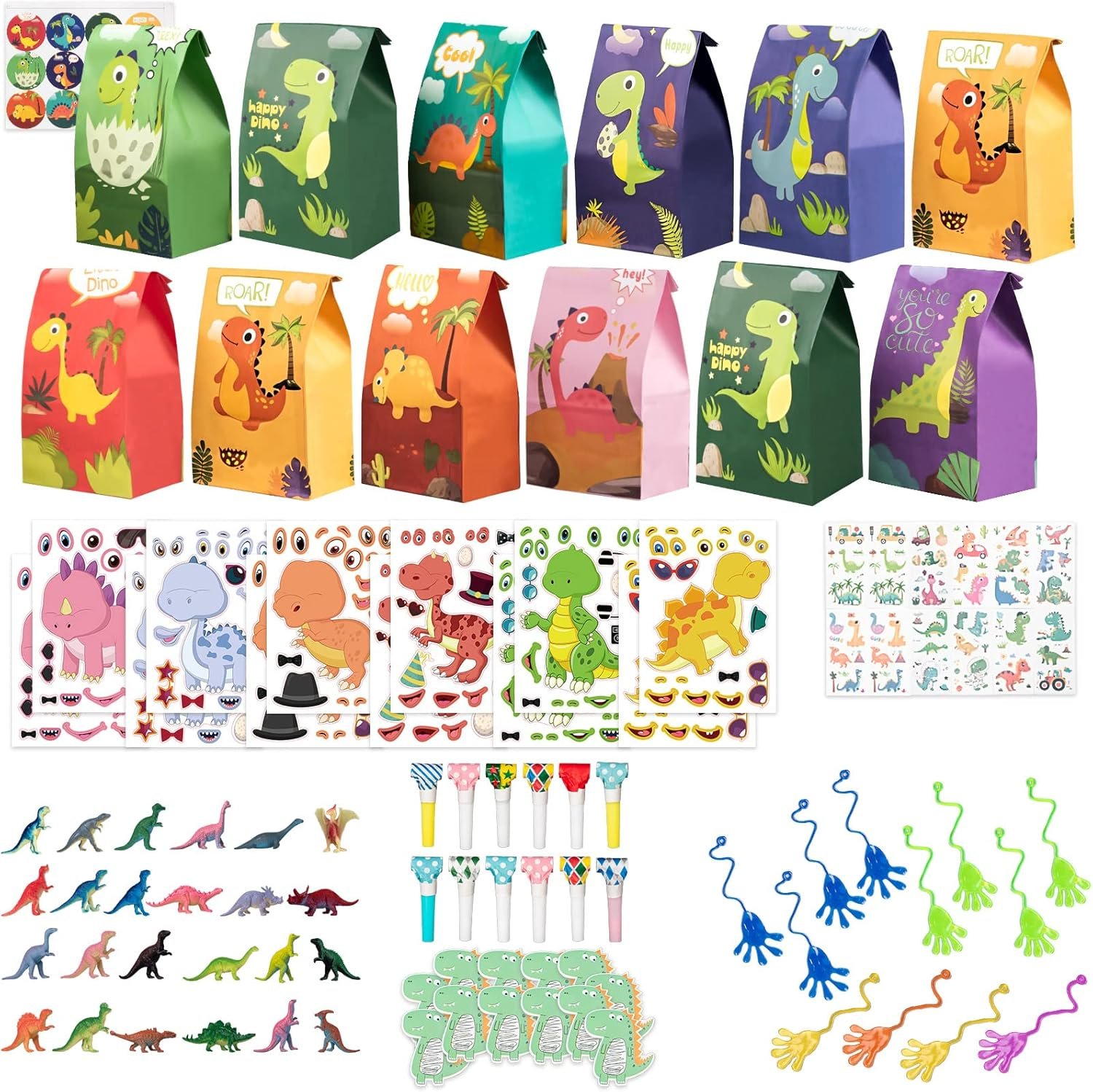 Ultimate Dinosaur Party Favor Set for Kids