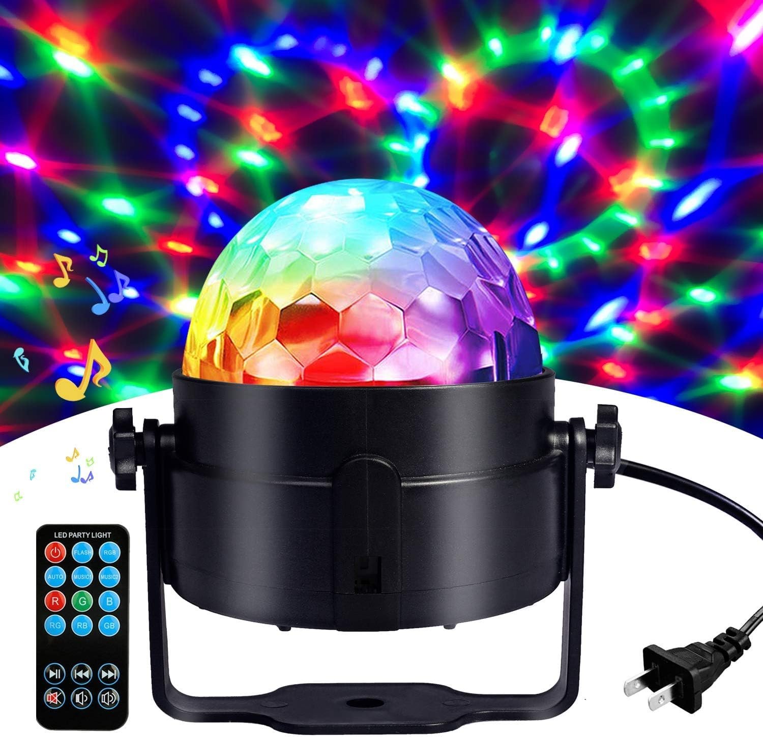 Disco Ball Light - Sound Activated Party Strobe