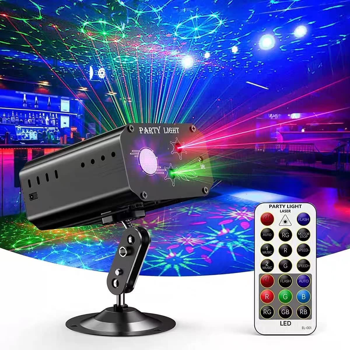 Transform Any Room with Disco Party Lights & Laser Effects