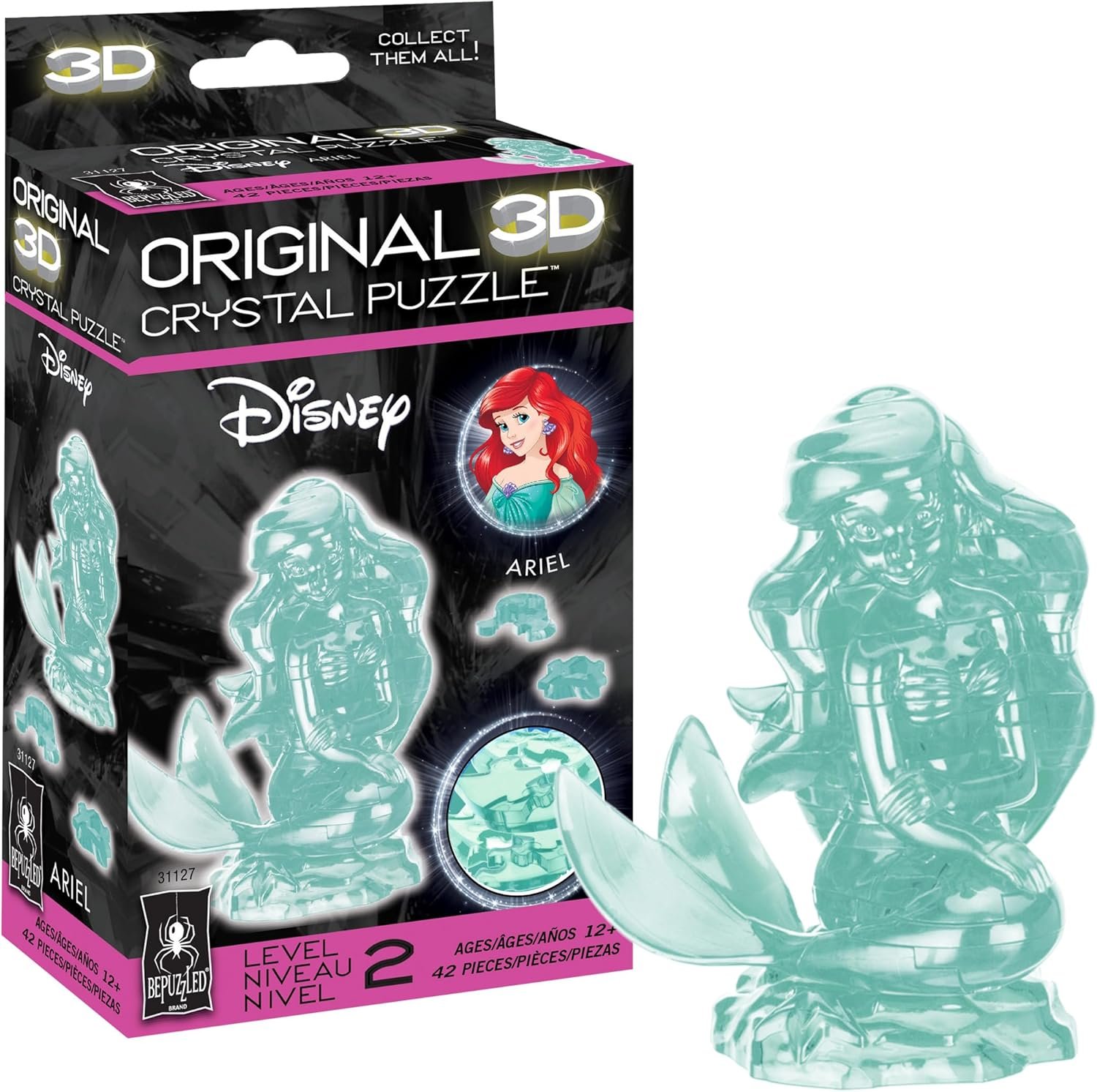 Disney Ariel 3D Crystal Puzzle – A Challenge Worth Displaying