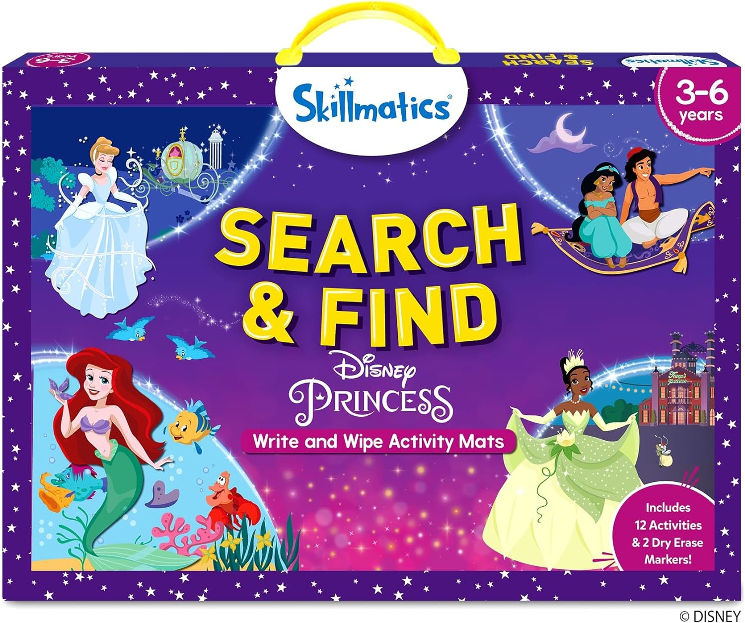 Disney Princess Search & Find: Educational Fun for Young Detectives
