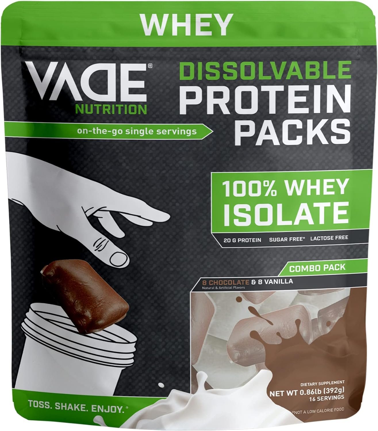 Effortless Protein: Dissolvable Packs for Anywhere Nutrition