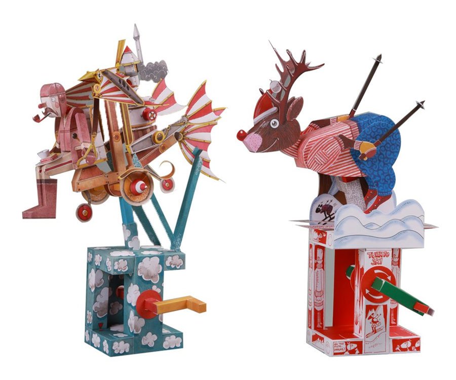 DIY Automata Paper Machines