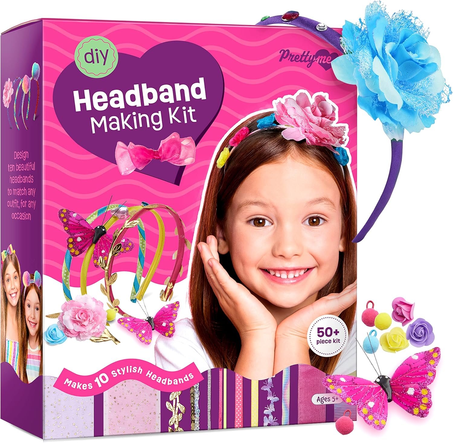 DIY Headband Kit: Design Stylish Accessories for Girls 5-12