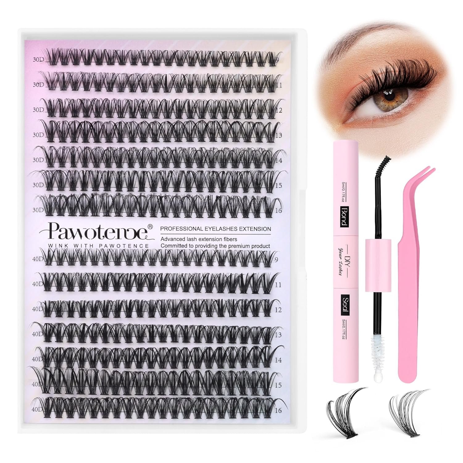 DIY Lash Clusters Kit: Salon Lashes at Home