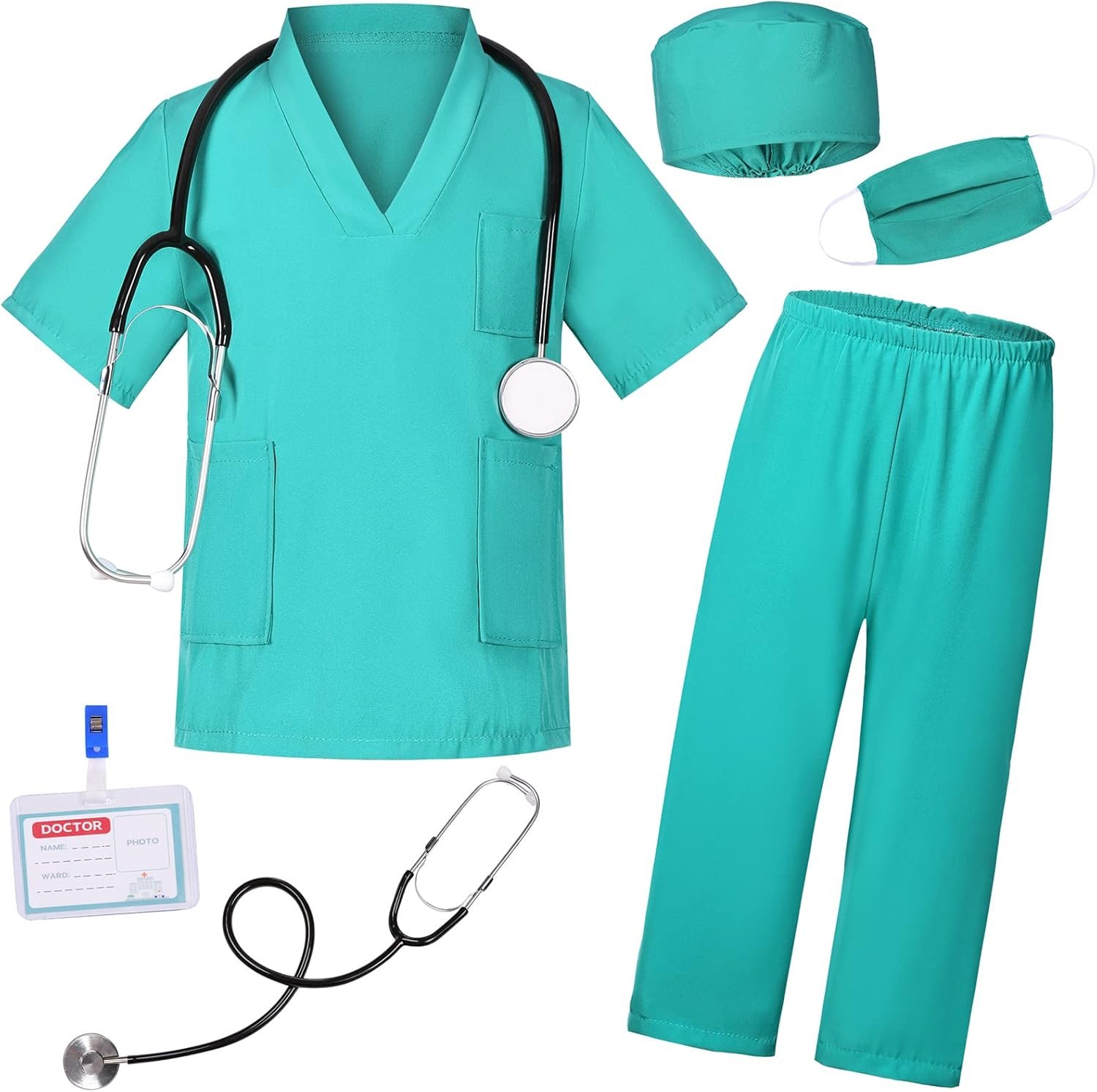 Professional Doctor Costume for Kids - Complete Halloween Outfit