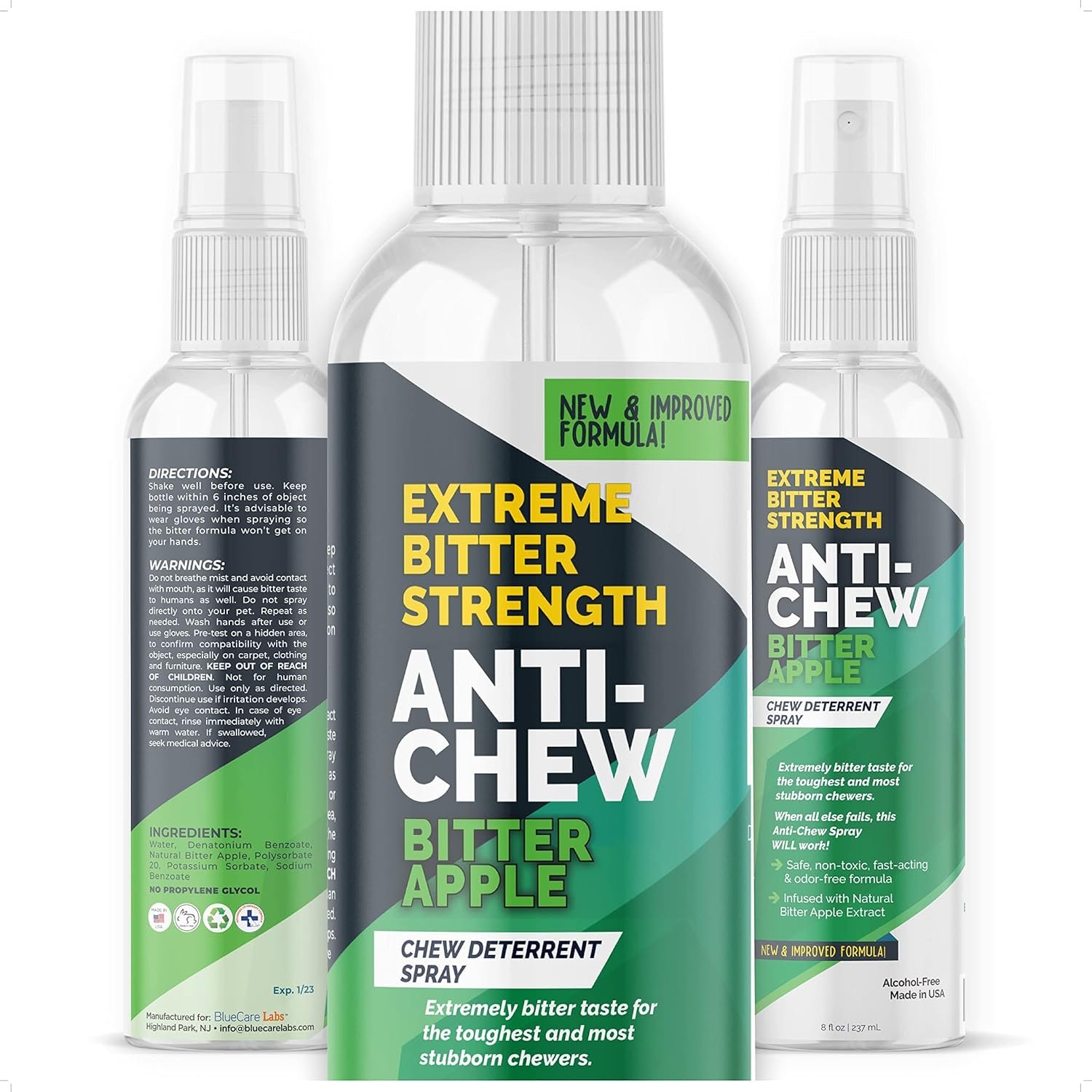 Stop Your Dog's Destructive Chewing with Safe, Vet-Approved Spray