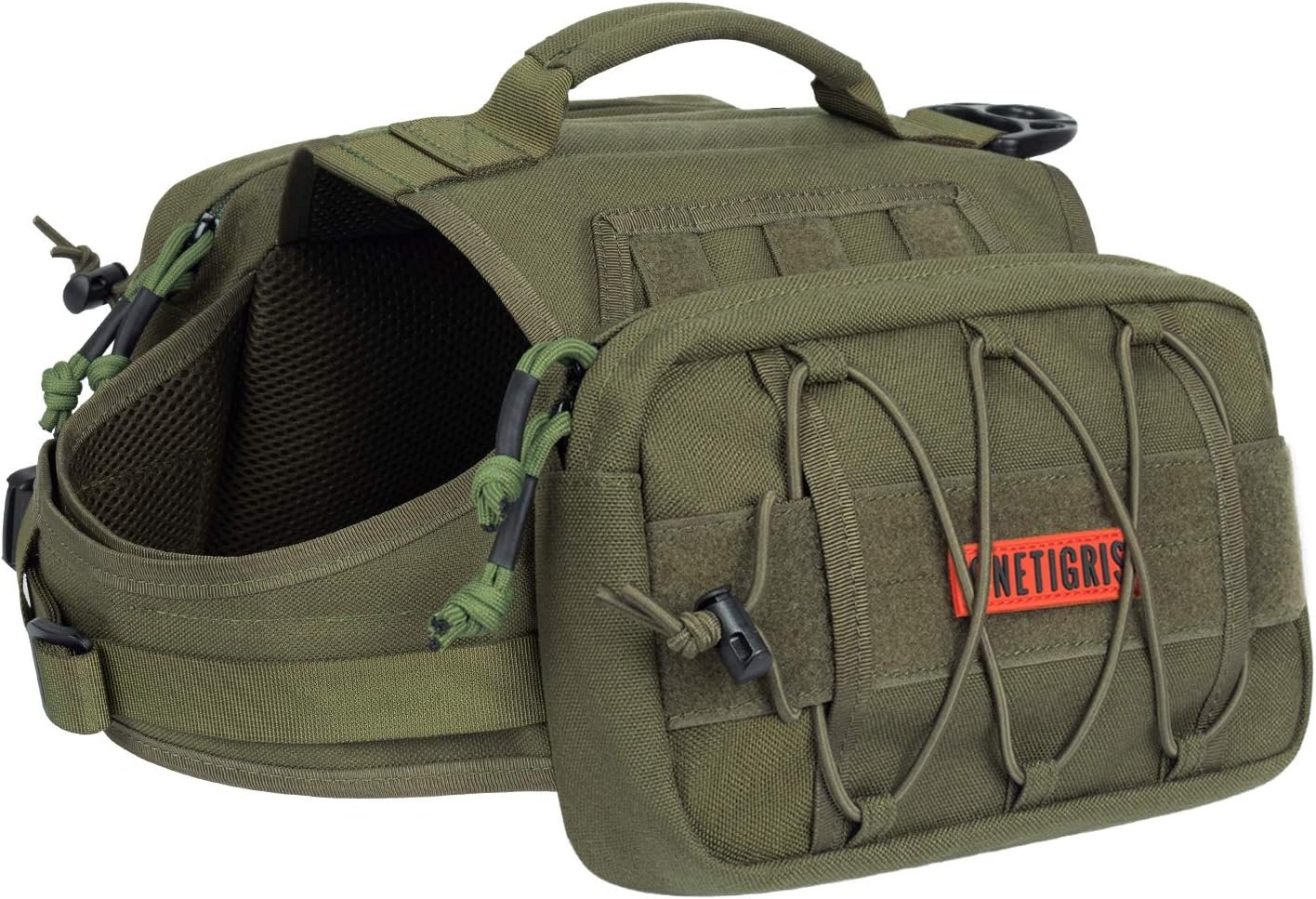 Dog Hiking Backpack: Tactical Gear for Active Pups