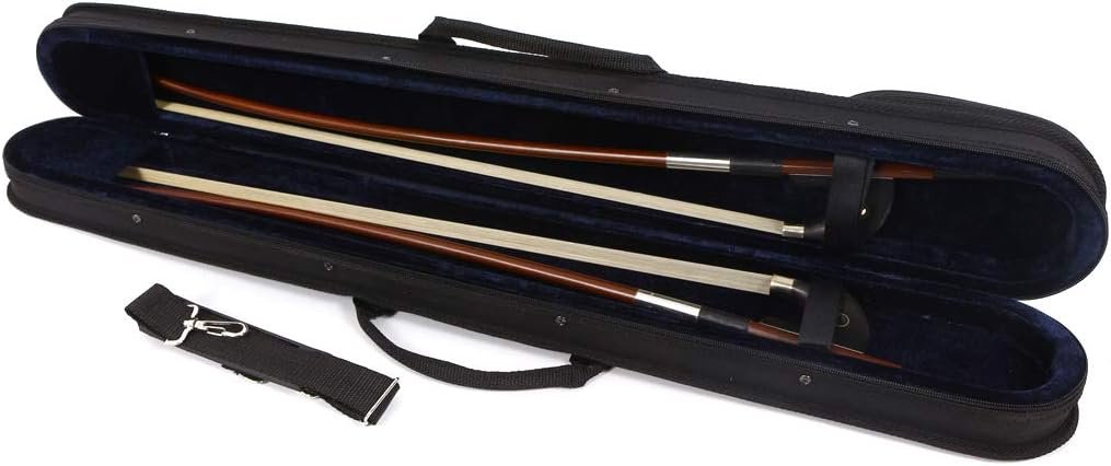 Premium Double Bass Bow Protection Case - 2 Bow Capacity