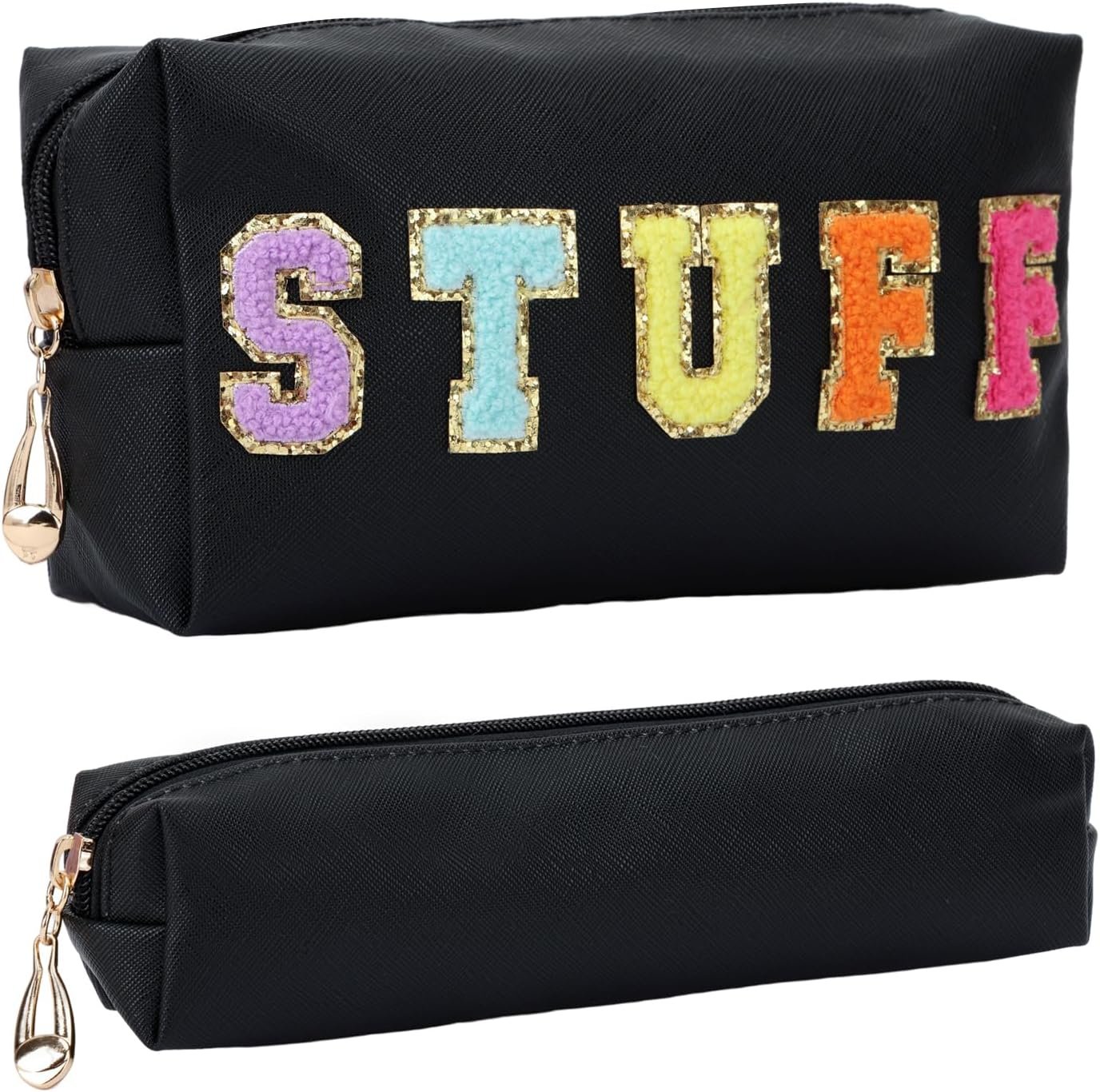 Double Up Your Style: Preppy Makeup Bag Set