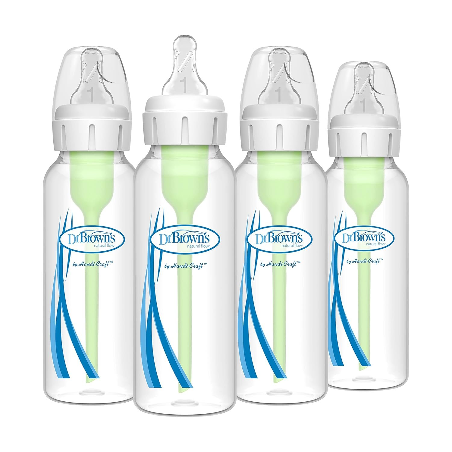 Colic Relief: Dr. Brown's Anti-Colic Baby Bottles - 4 Pack