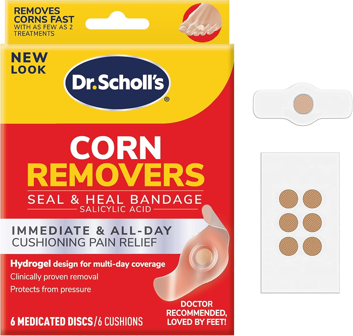 Fast Relief with Dr. Scholl's Corn Removers
