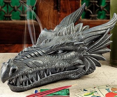 Dragon Skull Incense Burner