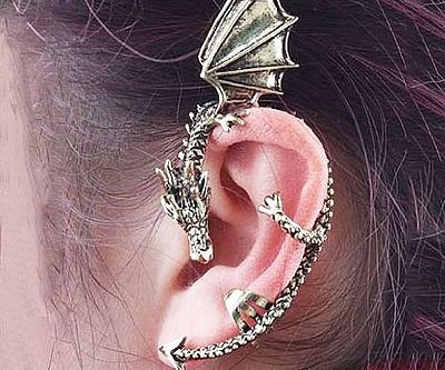 Dragon Wrap Earring