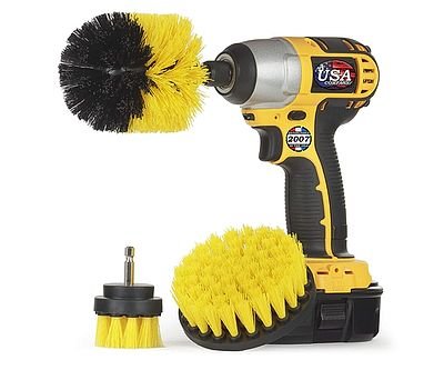 Drill Brush Cleaning Scrubber Attachments
