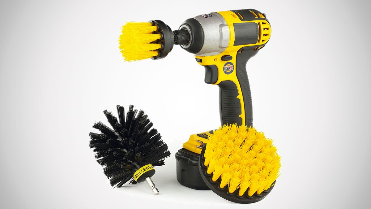 Drillbrush Power Scrubber Cleaning Kit
