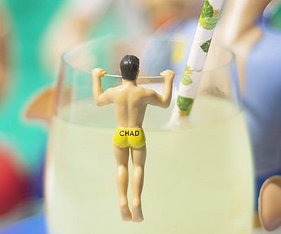 Drinking Buddies Wine Glass Charms