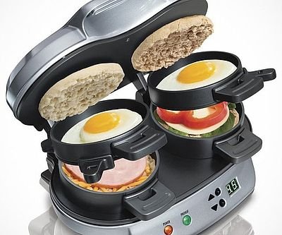 Dual Breakfast Sandwich Maker