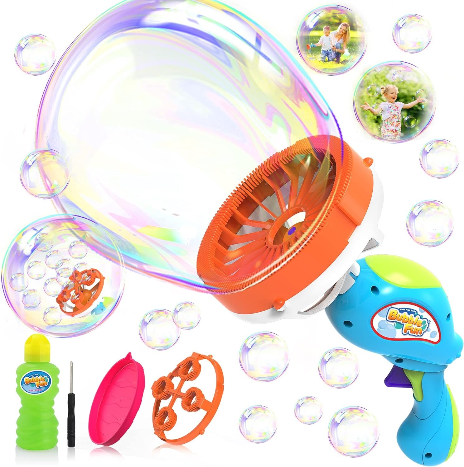 Dubble Blast: Dual Bubble Gun for Endless Fun