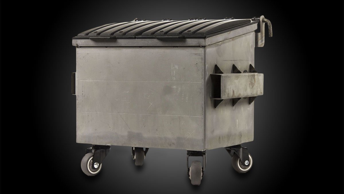 Dumpsty Steel Desktop Dumpster