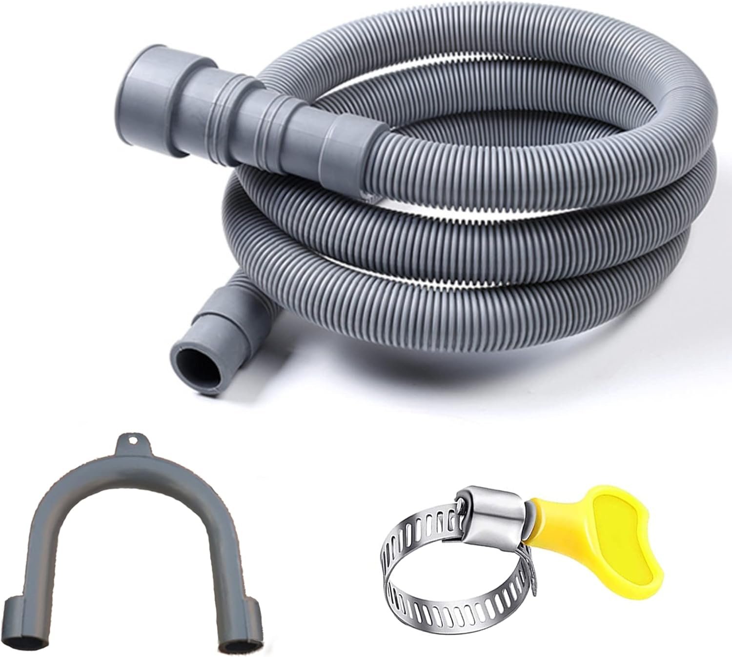 Durable 6 Feet Universal Washing Machine Drain Hose Extension