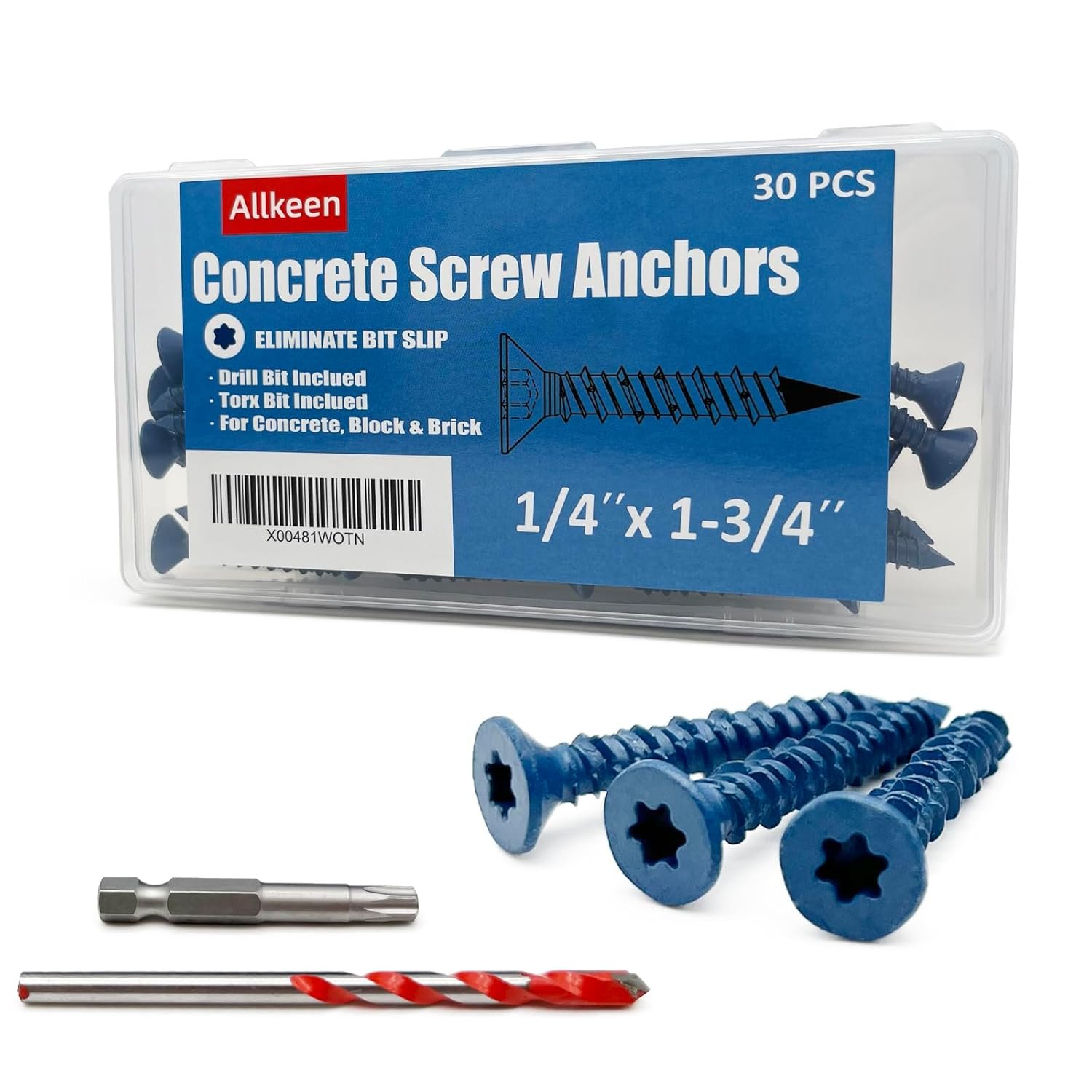 Durable Concrete Screws for Strong Anchoring