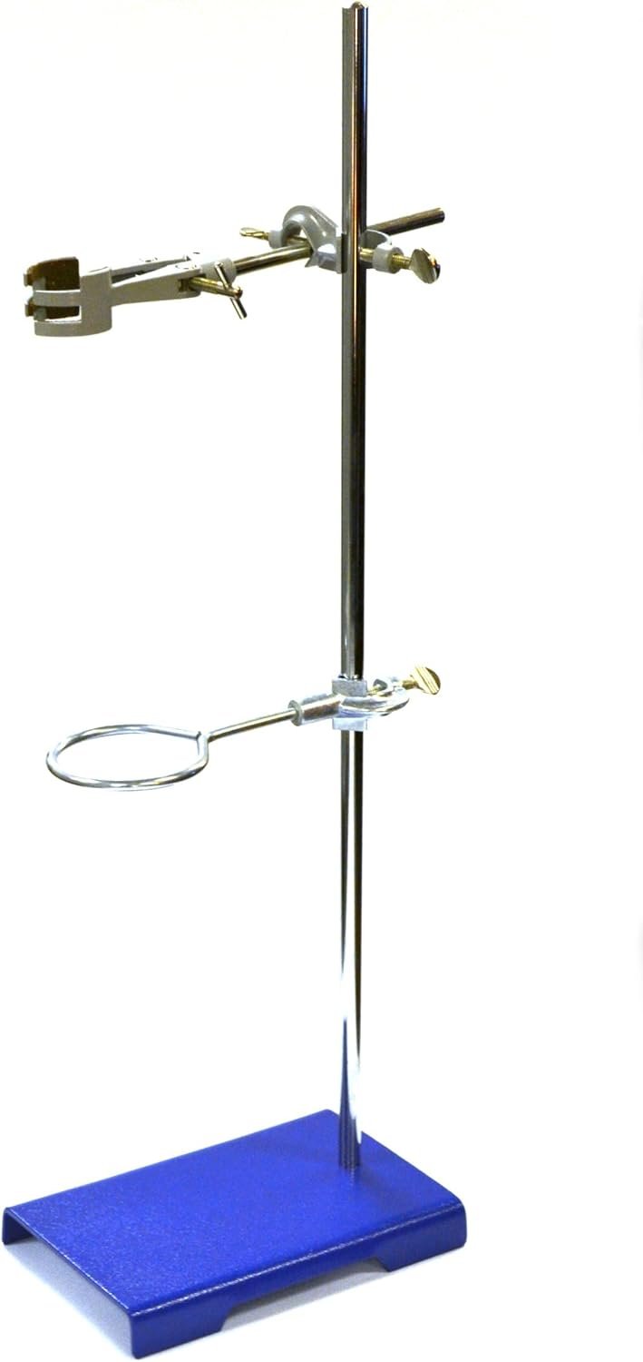 Durable Lab Stand Set - Complete Chemical-Resistant Support System