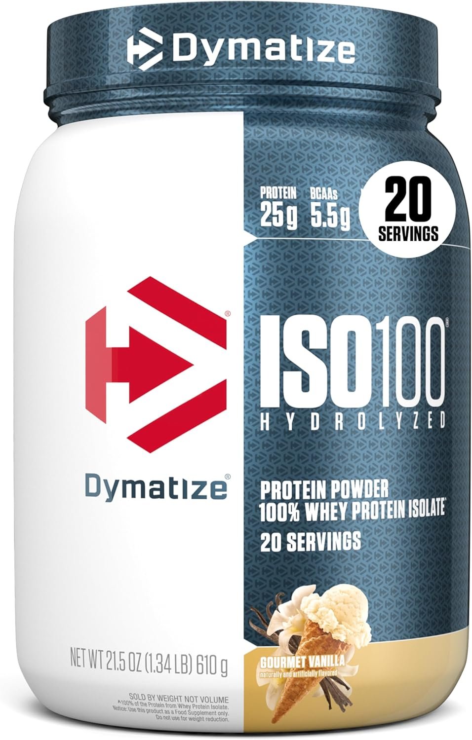 Fast-Digesting Protein for Muscle Building - ISO100 Vanilla