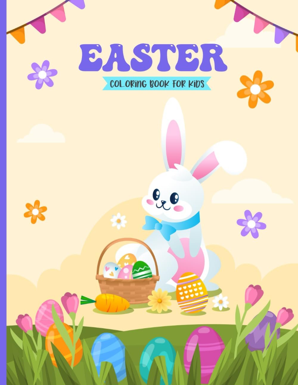 Easter Coloring Book for Kids: Spring-Themed Fun