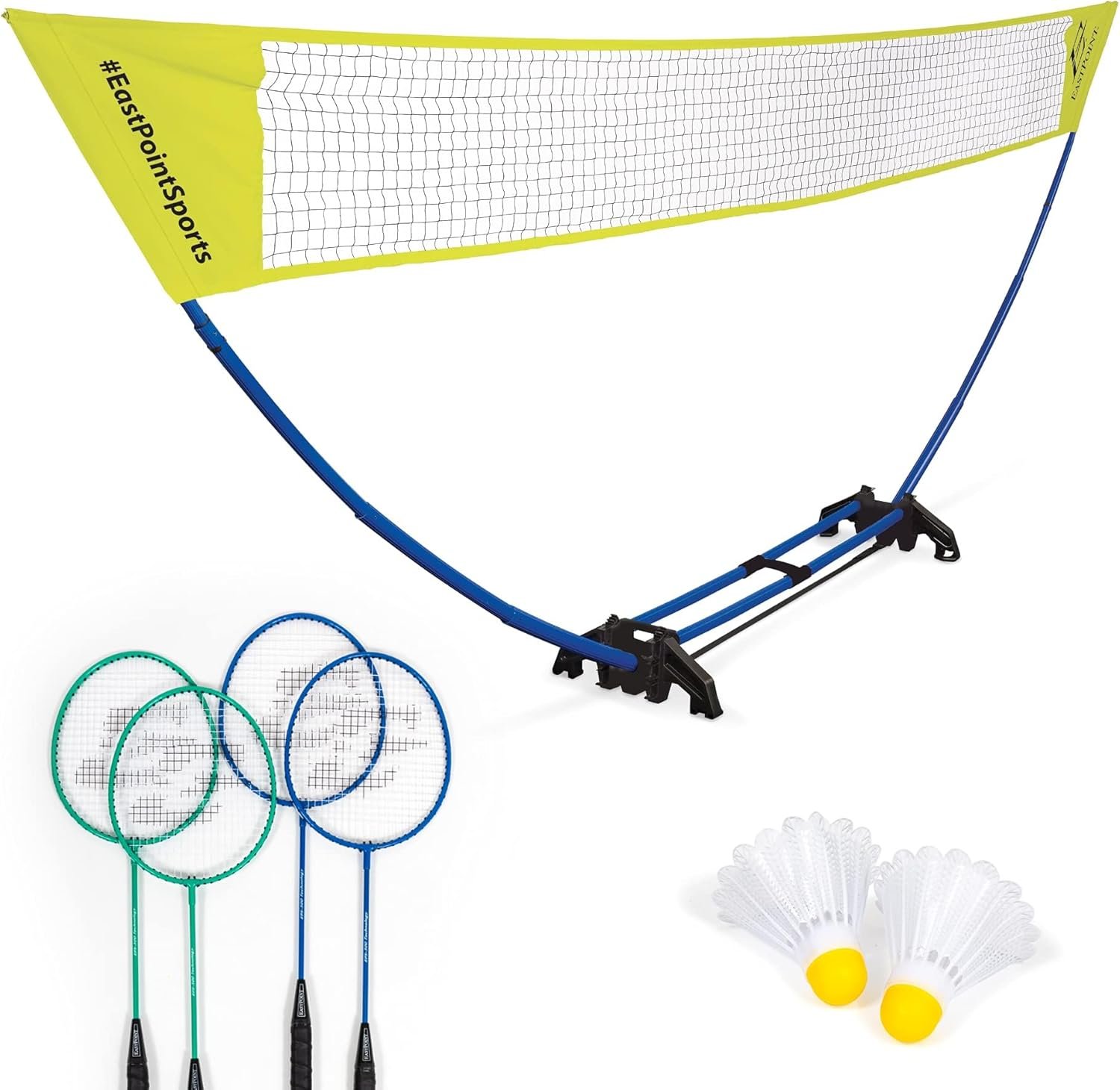 Easy Setup Backyard Badminton Game for All Ages
