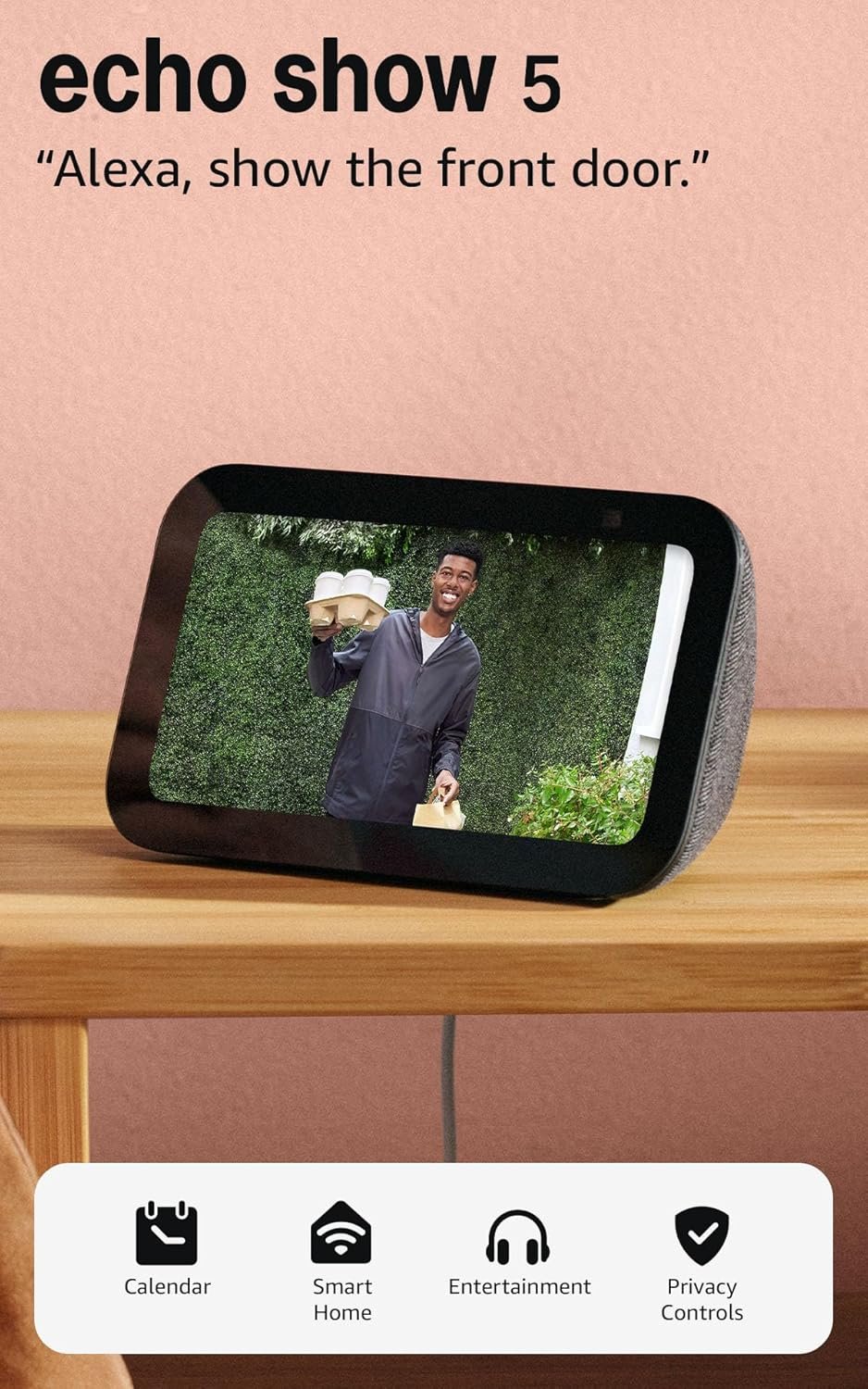 Echo Show 5: Smart Display with Enhanced Audio & Controls
