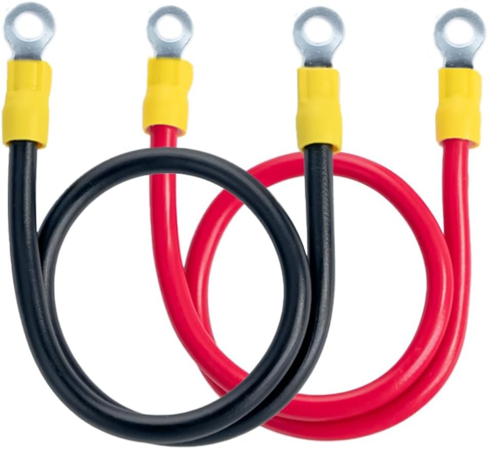 ECO-WORTHY 9AWG Battery Cable - Durable & Versatile