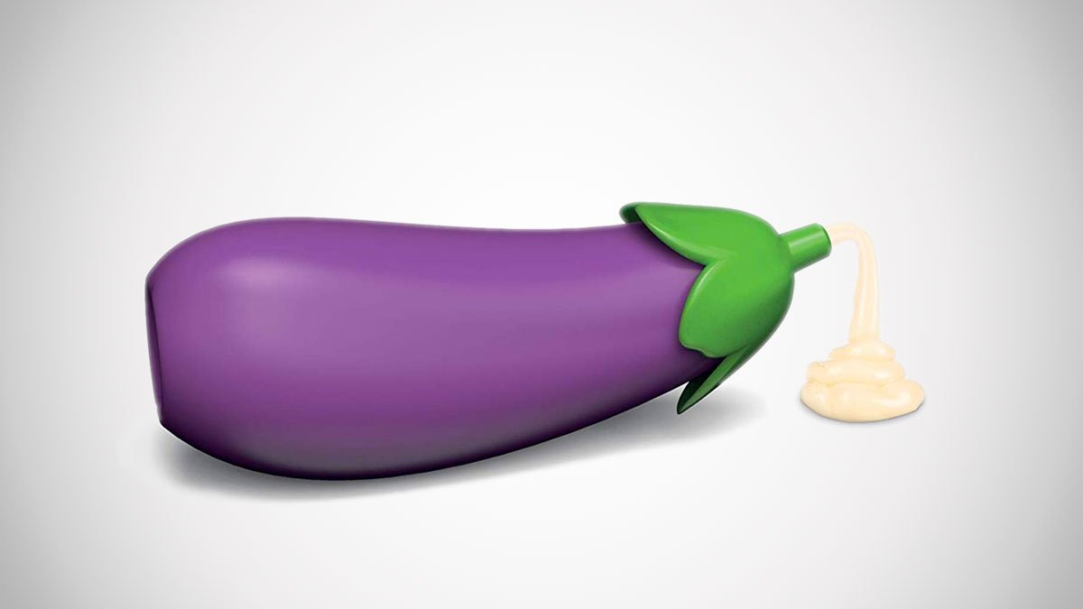 Eggplant Sauce Bottle