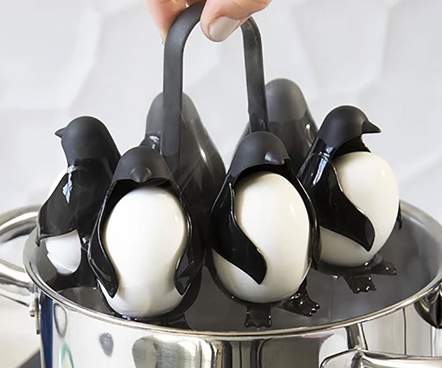 Egguins - Cook, Store & Serve Egg Holder
