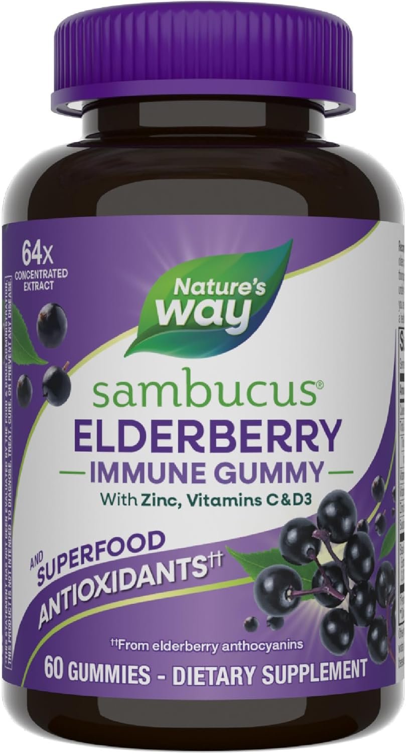 Delicious Elderberry Gummies for Family Immune Support