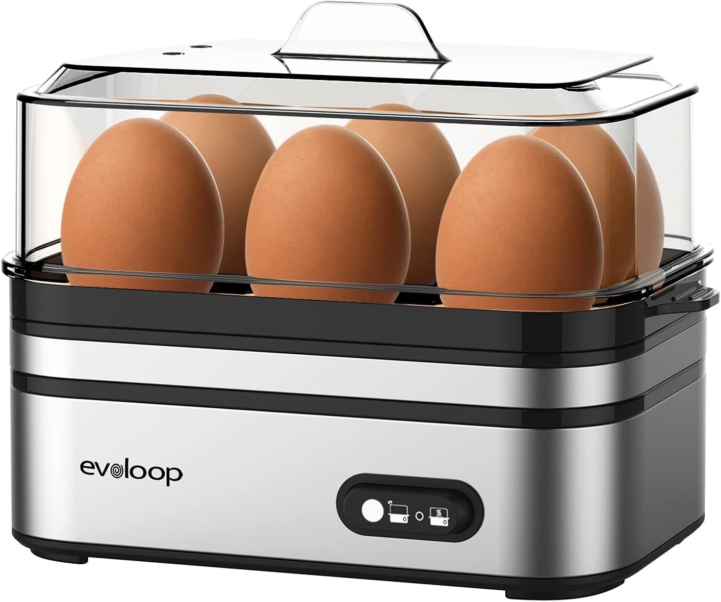 Perfect Eggs Every Time: 6-Egg Electric Cooker & Poacher